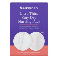 Lansinoh® Ultra Thin, Stay Dry Nursing Pads - Pack of 60