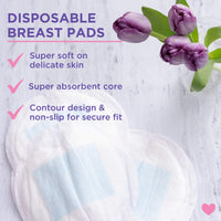 Lansinoh® Ultra Thin, Stay Dry Nursing Pads - Pack of 60